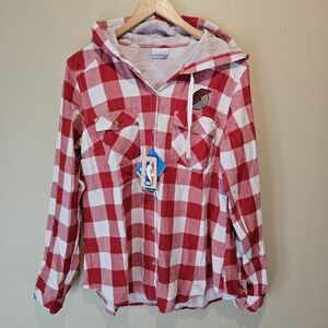 NBA/Columbia Blazer's Hoodie Top